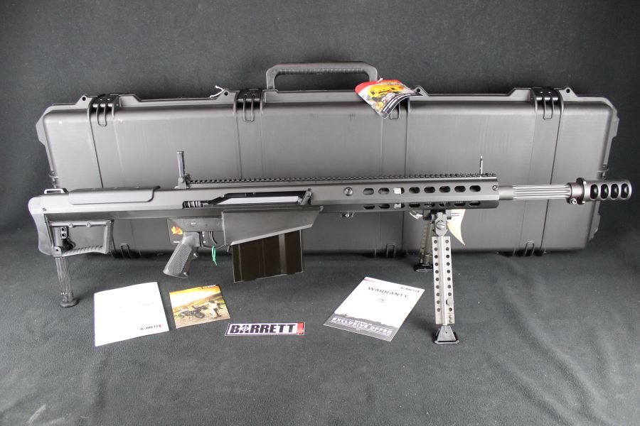 Barrett M107A1 50 BMG 20" Fluted Matte Black NEW 18062-img-0