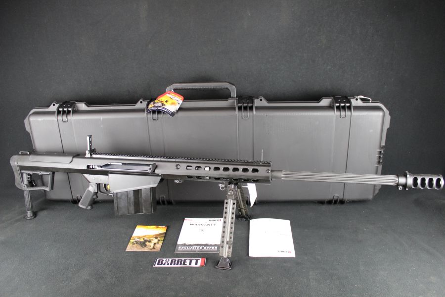 Barrett M107A1 50 BMG 29" Fluted Matte Black NEW 18059B-img-0