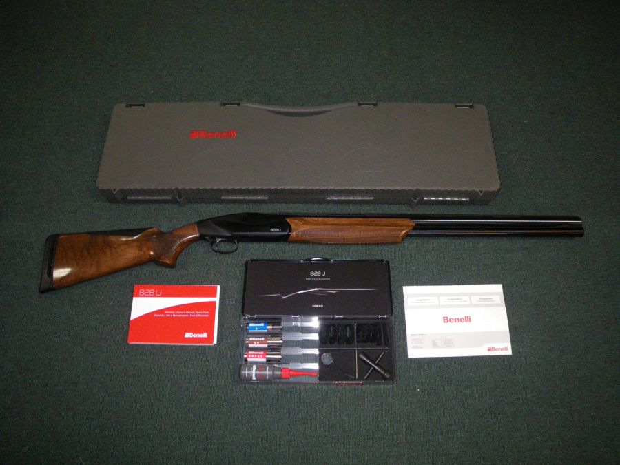 Benelli 828U Shotgun Anodized/Wood 12ga 30" NEW 10705-img-0