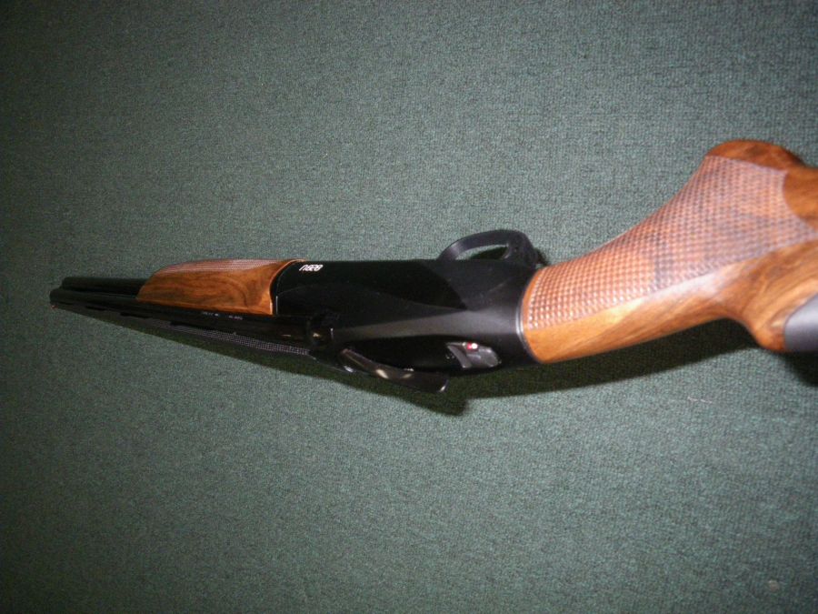 Benelli 828U Shotgun Anodized/Wood 12ga 26" NEW-img-4