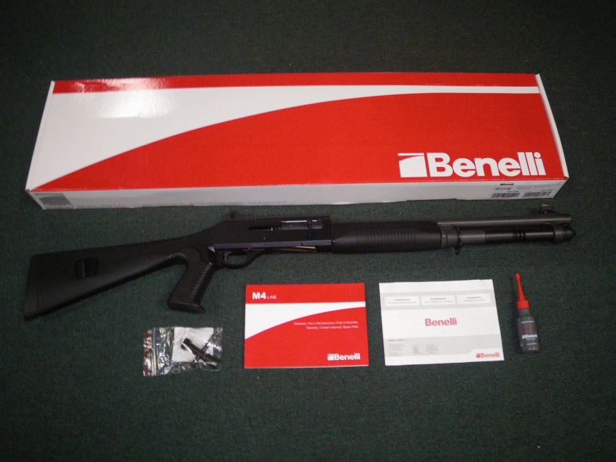 Benelli M4 Tactical Shotgun 12ga 18.5" NEW #11707-img-0