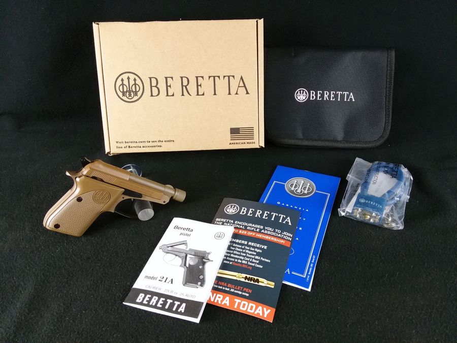 Beretta 21A Bobcat Covert FDE 22lr 2.4" NEW J212126-img-0