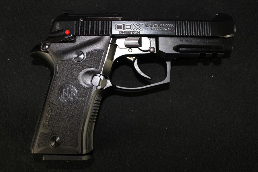 Beretta 80X Cheetah 380acp Black 3.9” NEW J80XBLK13-img-1