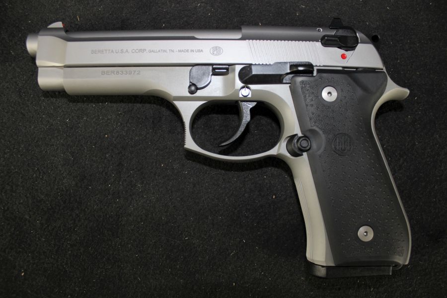 Beretta 92FS Inox 9mm 5” Stainless NEW JS92F500-img-2