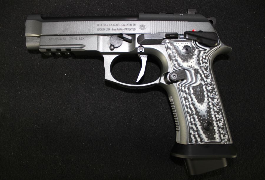 Beretta 92XI Squalo 9mm 4.7” Grey NEW J92XFMSA21LCO-img-2