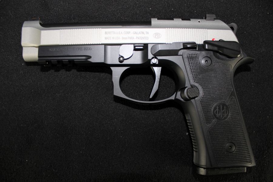 Beretta 92XI SAO Black/Grey 9mm 4.7” NEW J92FSR915-img-2