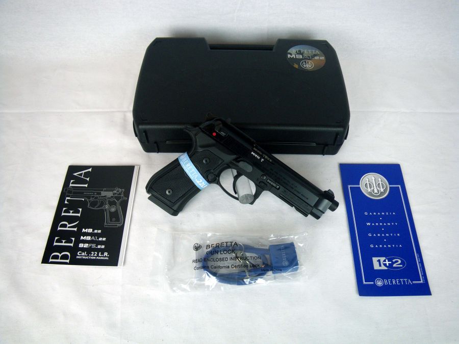 Beretta M9A1-22 22lr 4.9" Black/Synthetic NEW-img-0