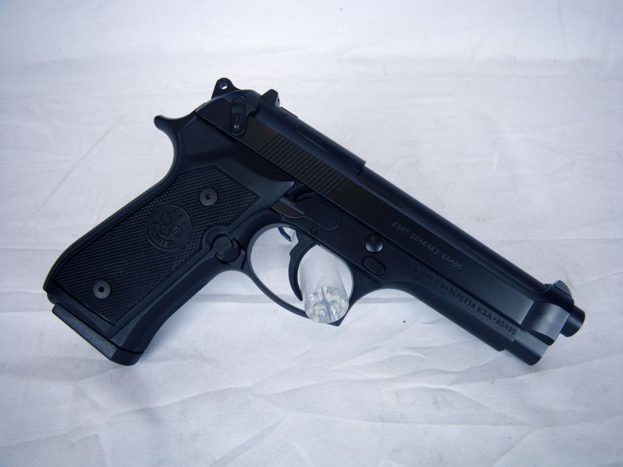 Beretta M9 Semi-Auto Pistol 9mm 4.9" 15rd J92M9A0M-img-1