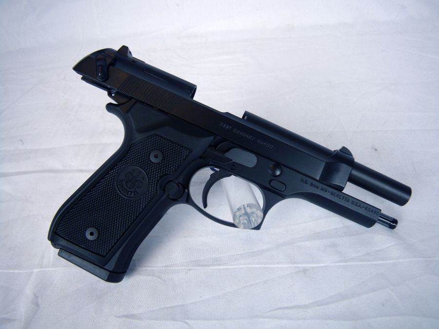 Beretta M9 Semi-Auto Pistol 9mm 4.9" 15rd J92M9A0M-img-3