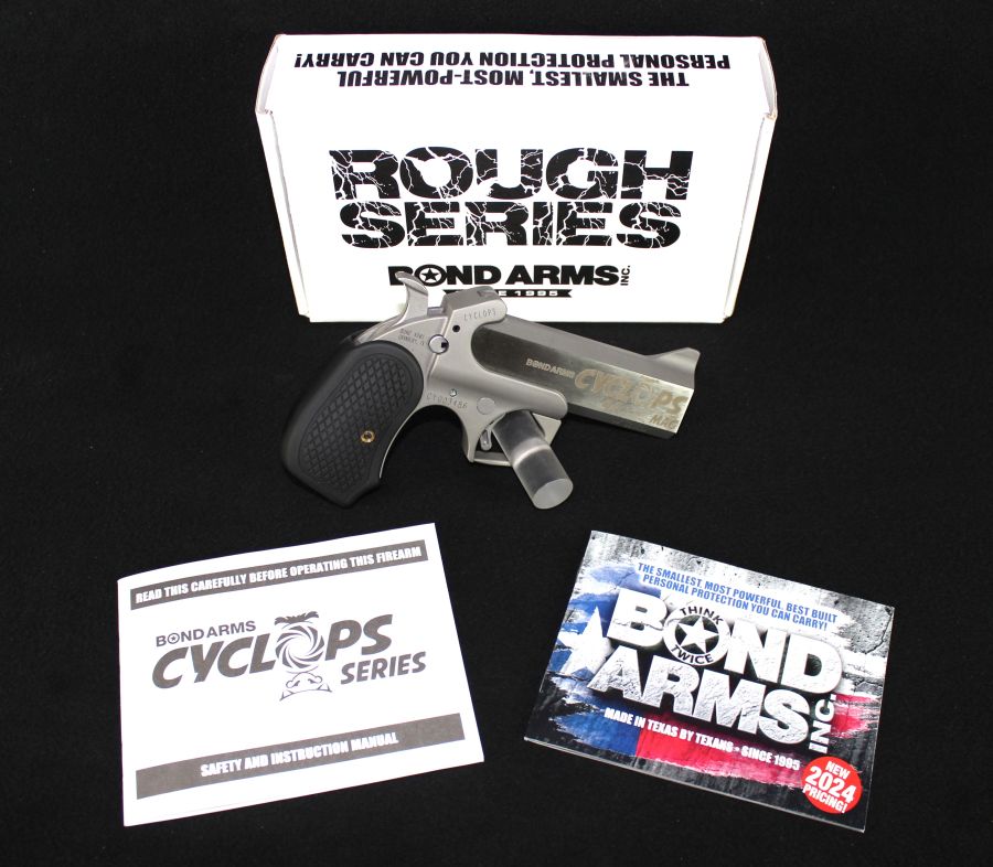 Bond Arms Cyclops Big Bore 44 Mag 4.25” Stainless NEW BACY-44MAG-img-0