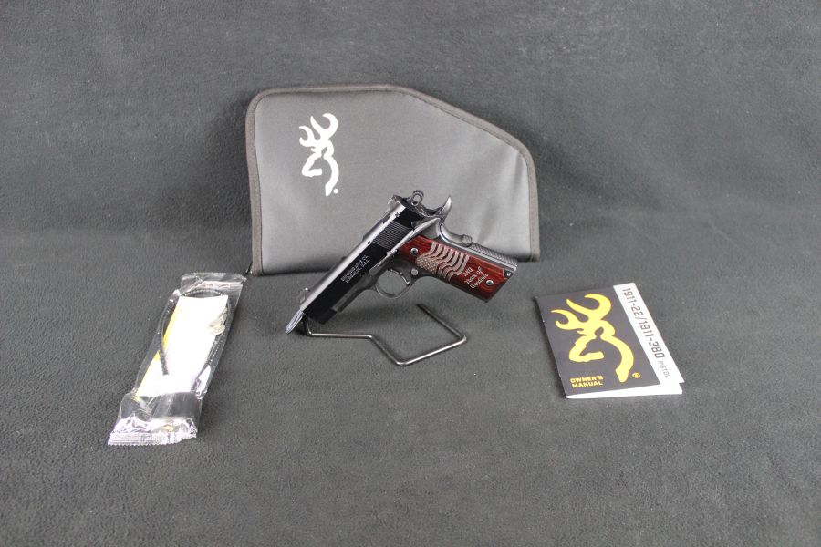 Browning 1911-22 Black Label Medallion Comp 250th 22lr 3-5/8" NEW 051072490-img-0