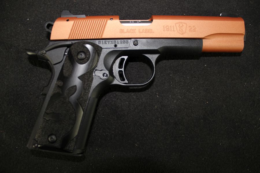 Browning 1911-22 Black Label Copper 22lr 4.25” NEW 051895490-img-1