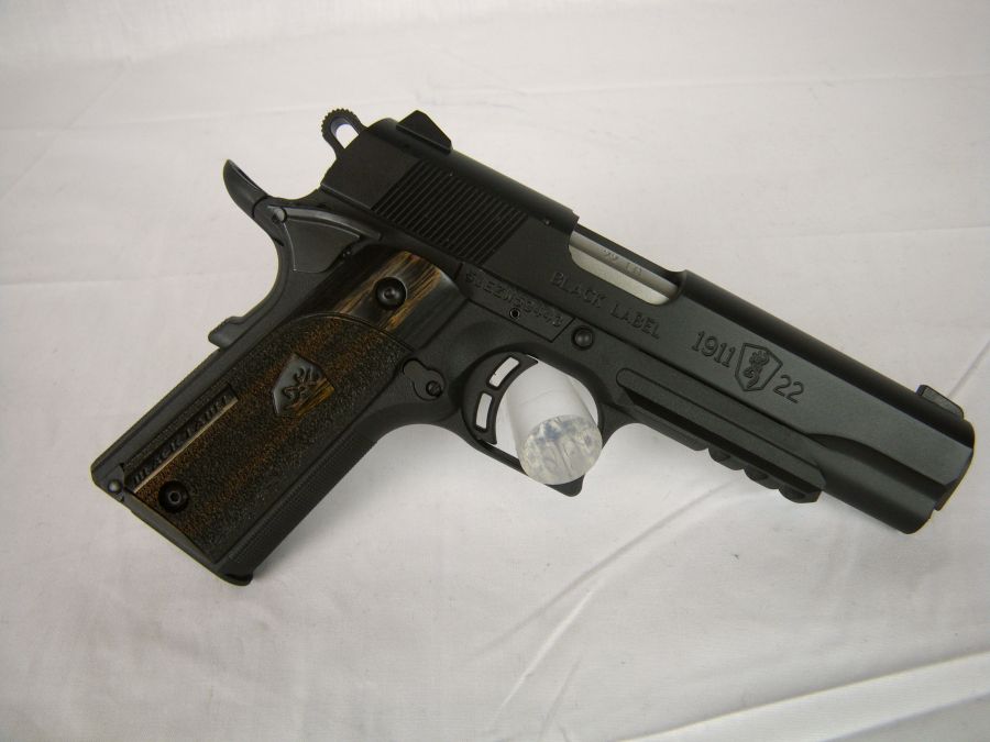 Browning 1911-22 Black Label W/Rail 22lr 4.25" NEW-img-1