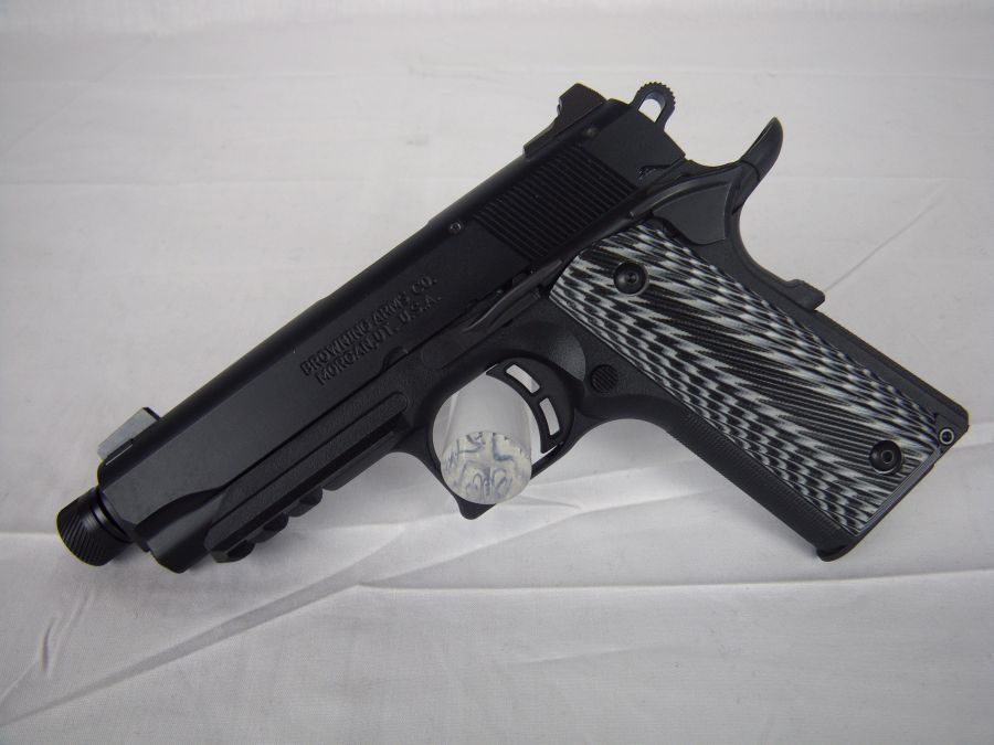 Browning 1911-22 Black Label Threaded 22lr 4.25"-img-2