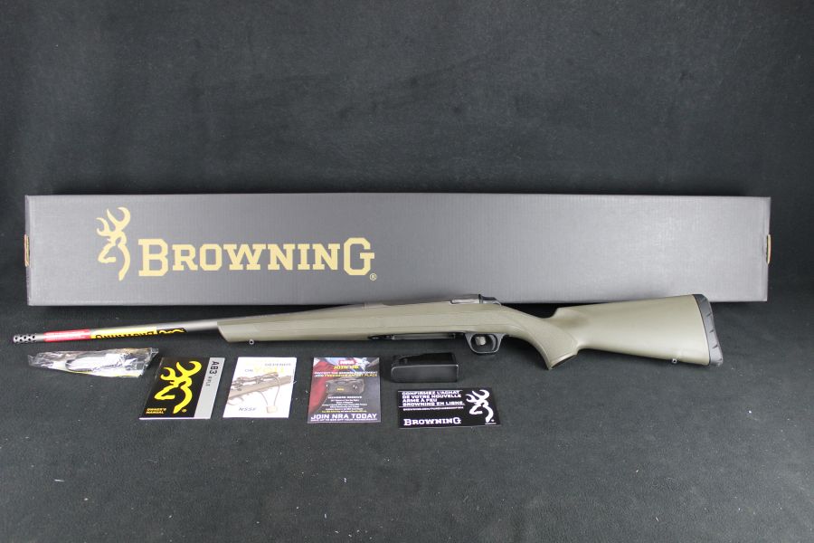 Browning A-Bolt III 270 Win 22" Threaded OD Green/Tungsten NEW 035842224-img-0