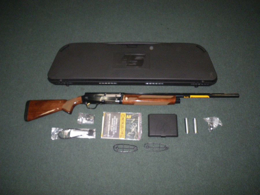 Browning A5 Hunter Wood/Blue 12ga 26" NEW 3"-img-0