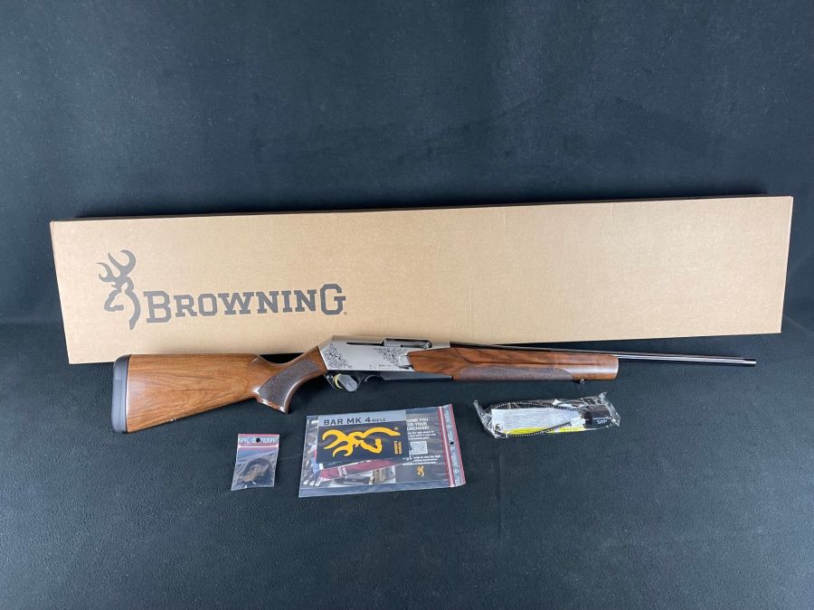 Browning BAR MK4 Medallion 7mm Rem Mag Walnut 24" Blued NEW 039009227-img-0