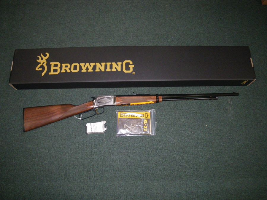 Browning BL-22 Grade II 22lr 24" Octagon Barrel-img-0