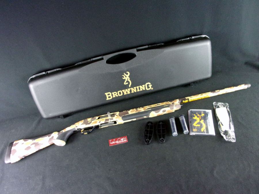 Browning Maxus II Vintage Tan 12ga 3.5" 26" NEW 011740205-img-0