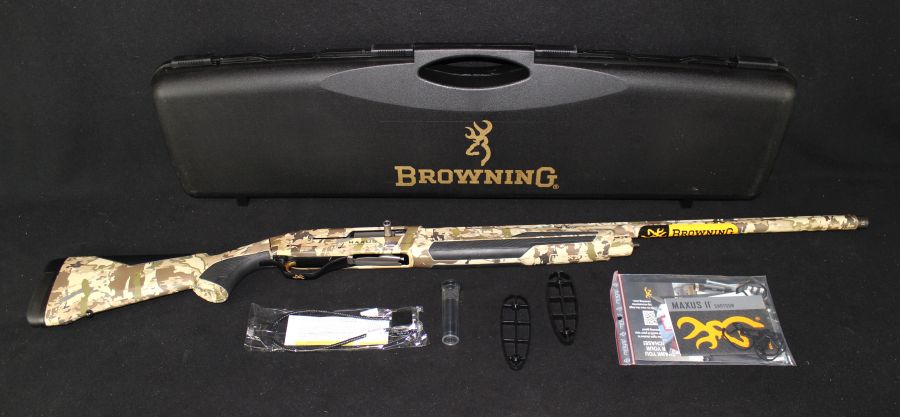 Browning Maxus II Auric Camo 12ga 26" NEW 3.5" 011752205-img-0