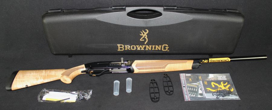 Browning Maxus II Hunter Maple 12ga 26” NEW 3" 011778205-img-0