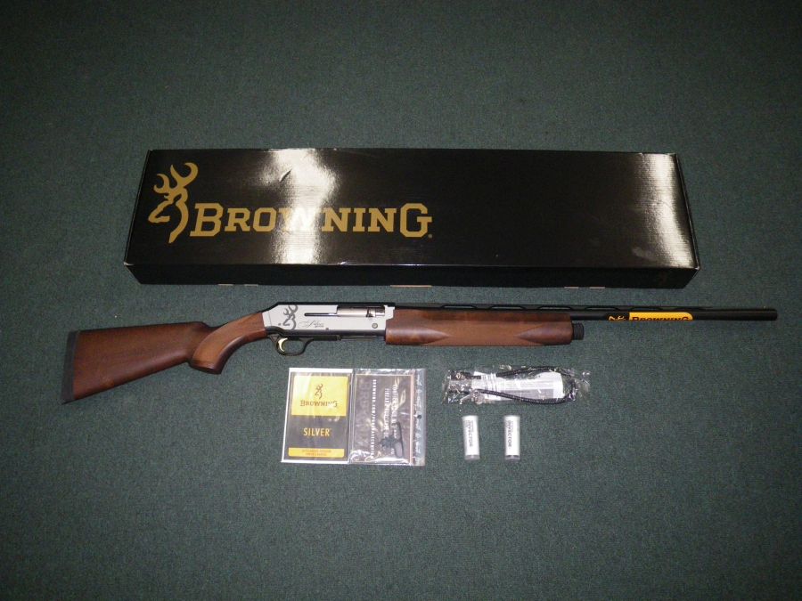 Browning Silver Hunter Matte 12ga 3" Chmbr 28" NEW-img-0
