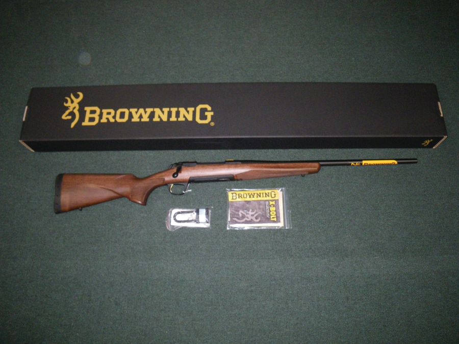 Browning X-Bolt Hunter Blue/Walnut 243 Win 22" NIB-img-0