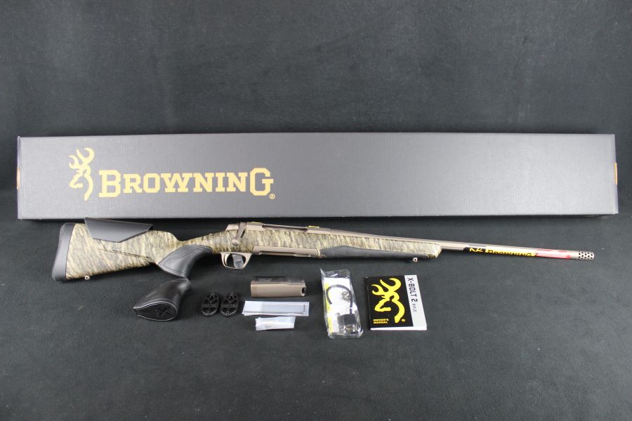 Browning X-Bolt 2 Speed Mossy Oak Bottomland 6.5 Creed 22" NEW 036146282-img-0