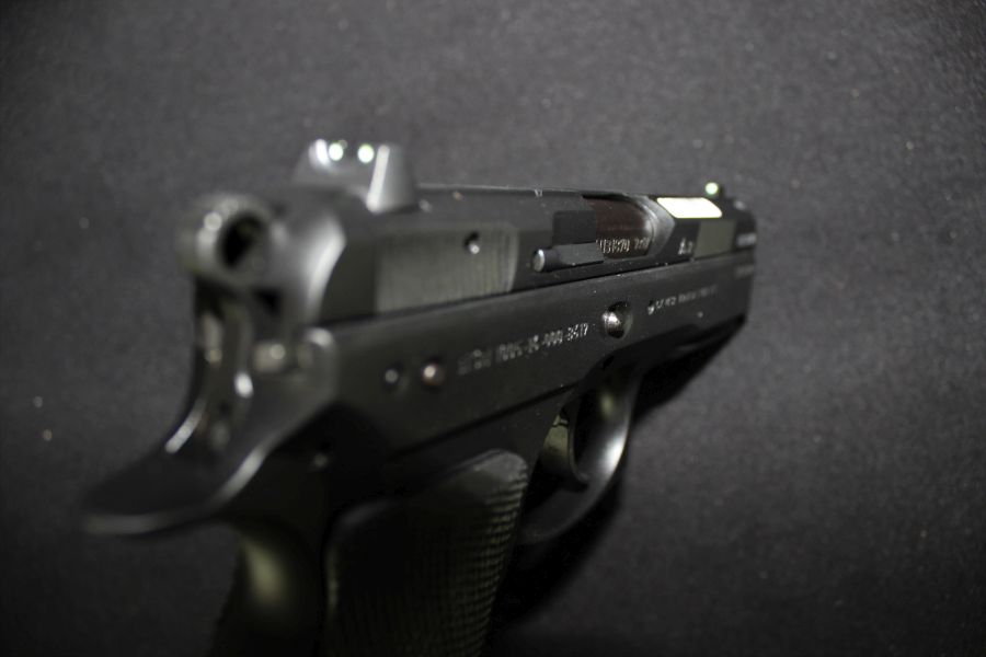 CZ P-01 75 Compact 9mm 3.75” Matte Black NEW 91199-img-4
