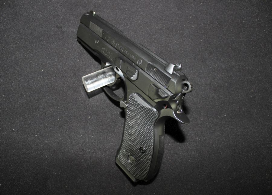 CZ P-01 75 Compact 9mm 3.75” Matte Black NEW 91199-img-5