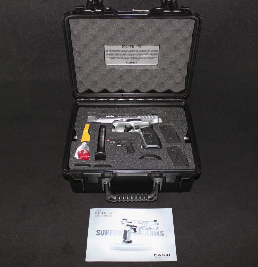 Canik SFX Rival-S 9mm Chrome Optic Ready 5” NEW HG7010C-N-img-0