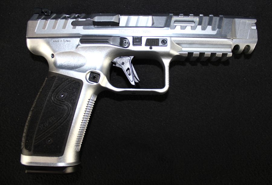 Canik SFX Rival-S 9mm Chrome Optic Ready 5” NEW HG7010C-N-img-3