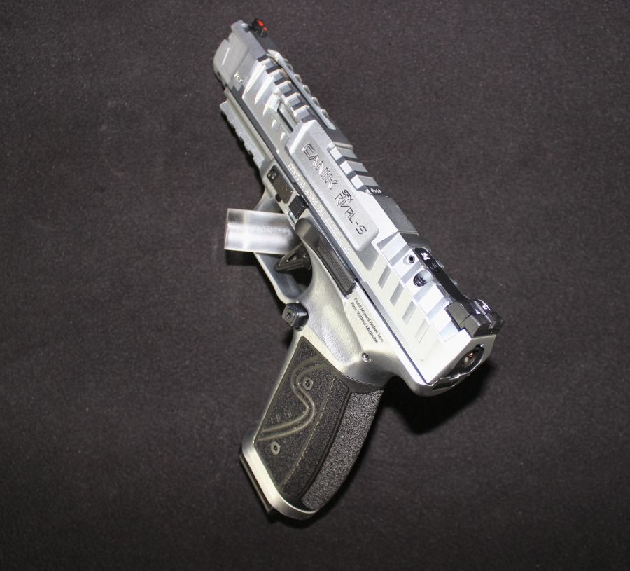 Canik SFX Rival-S 9mm Chrome Optic Ready 5” NEW HG7010C-N-img-7