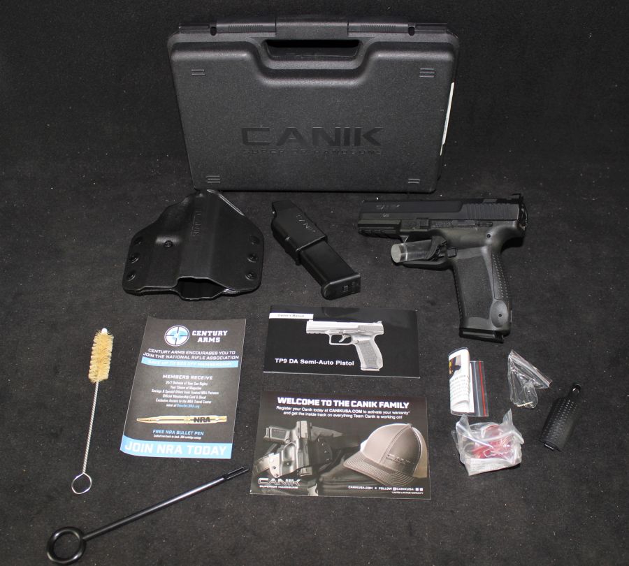 Canik TP9DA Matte Black 9mm 4” NEW HG4873-N-img-0