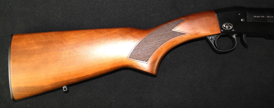 Charles Daly 101 Single Shot 20ga 26” Walnut 3" NEW 930.235-img-5