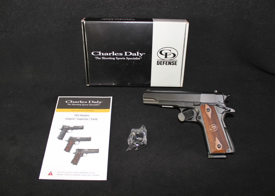 Charles Daly 1911 Field 9mm Black 5” NEW 440.169-img-0