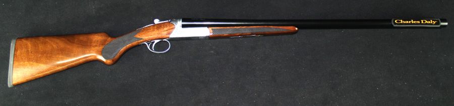 Charles Daly 500 Engraved 12ga 28" Walnut NEW 3" 930.339-img-1
