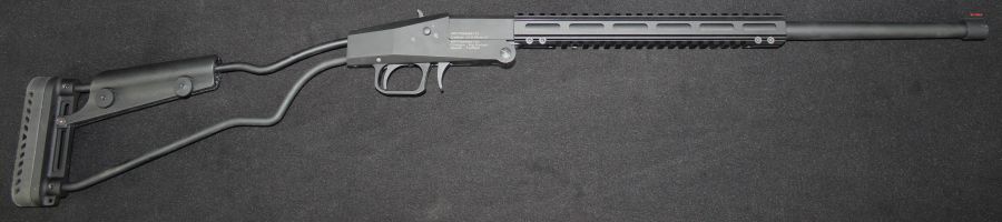 Chiappa Big Badger Folding Rifle 410 Bore Black 20” NEW 3" 500.273-img-1
