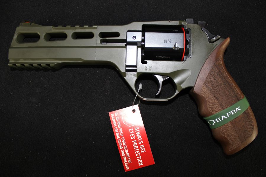 Chiappa Rhino Revolver 60DS Hunter SAR 357 Mag 6” OD Green NEW CF340.282-img-2