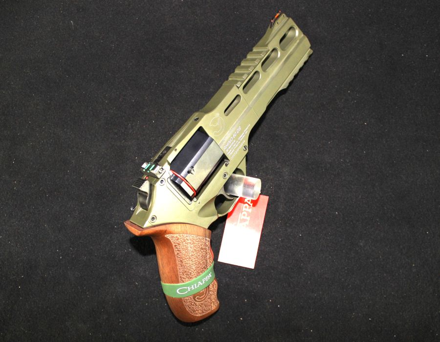 Chiappa Rhino Revolver 60DS Hunter SAR 357 Mag 6” OD Green NEW CF340.282-img-6