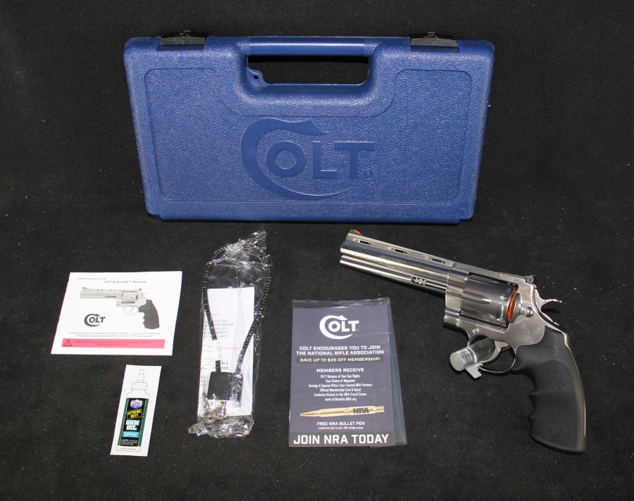 Colt Anaconda 44 Magnum Stainless 6” NEW SP6RTS-img-0