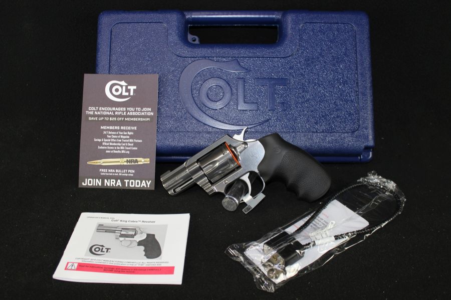 Colt King Cobra 357 Mag 2" Stainless Revolver SB2BB-S-img-0