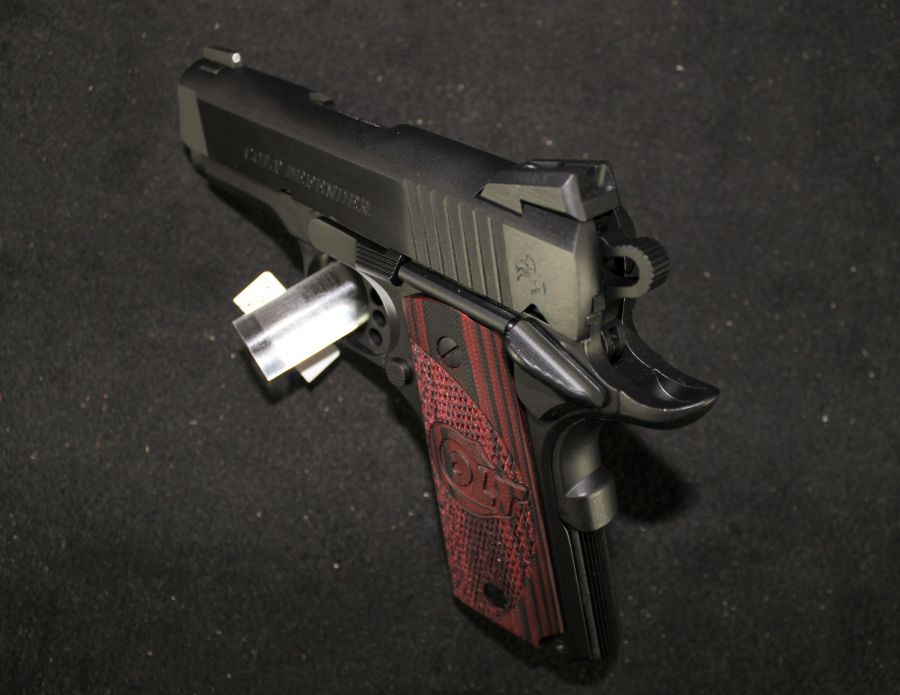 Colt Defender 45 ACP 3” NEW Black/Laminate O7800XE-img-5