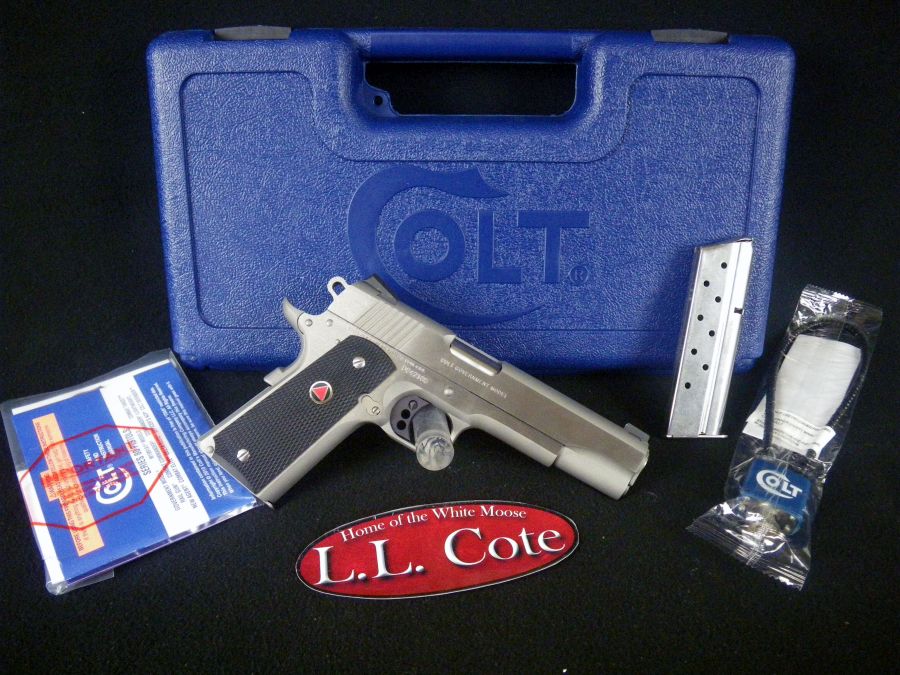 Colt Delta Elite MKIV Stainless 10mm 5"NEW O2020XE-img-0