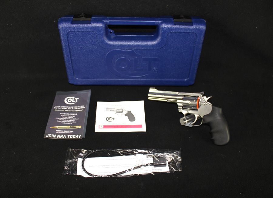 Colt King Cobra 357 Magnum 4.25” NEW Stainless SB4NS-img-0