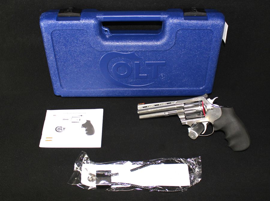 Colt King Cobra Target 22lr 4.25" Stainless NEW KCOBRA22-SP4RFO-img-0