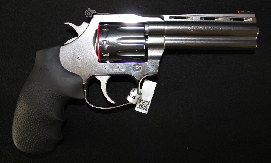 Colt King Cobra Target 22lr 4.25" Stainless NEW KCOBRA22-SP4RFO-img-1
