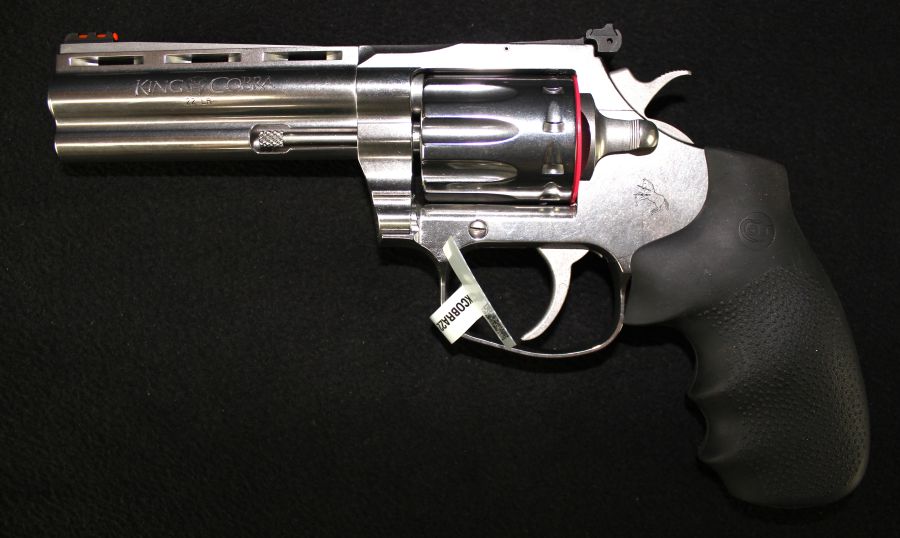 Colt King Cobra Target 22lr 4.25" Stainless NEW KCOBRA22-SP4RFO-img-2