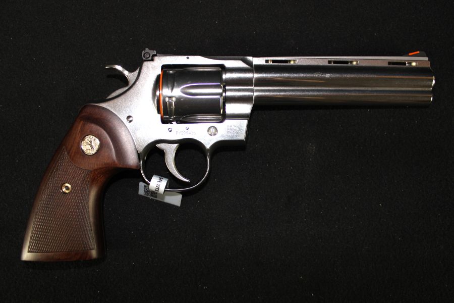 Colt Python 357 Magnum 6” Stainless/Walnut NEW SP6WTS-img-1