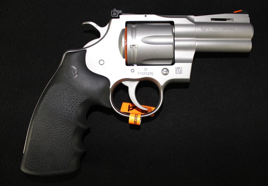 Colt Matte Python 357 Magnum 3” Matte Stainless NEW PYTHON-SM3RTS ...